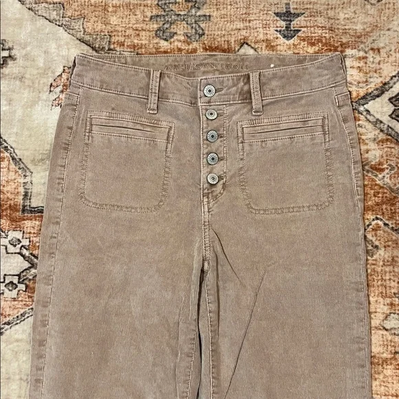 American Eagle Super High-rise Flare Cords - Picture 2 of 5